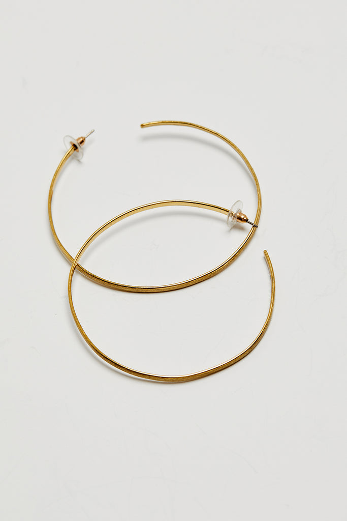 +Beryll Sade Large Hoop Earrings