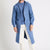 +Beryll Alvaro Cashmere Coat with Hood | Juicy Blue - +Beryll Worn By Good People
