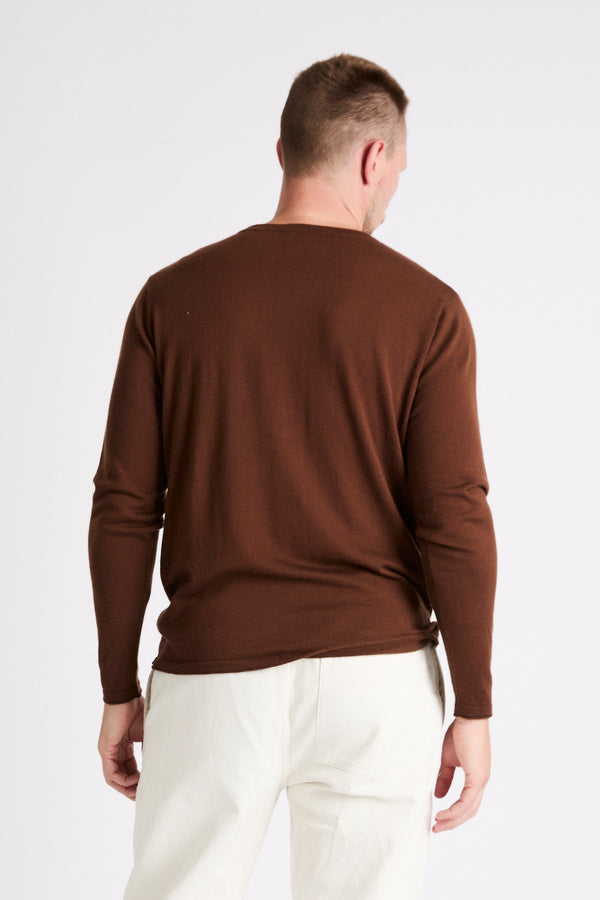 +Beryll Charles Cashmere Sweater | Chocolate - +Beryll Worn By Good People