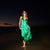 +Beryll Silk Maxi Dress Julie | Cactus - +Beryll Worn By Good People