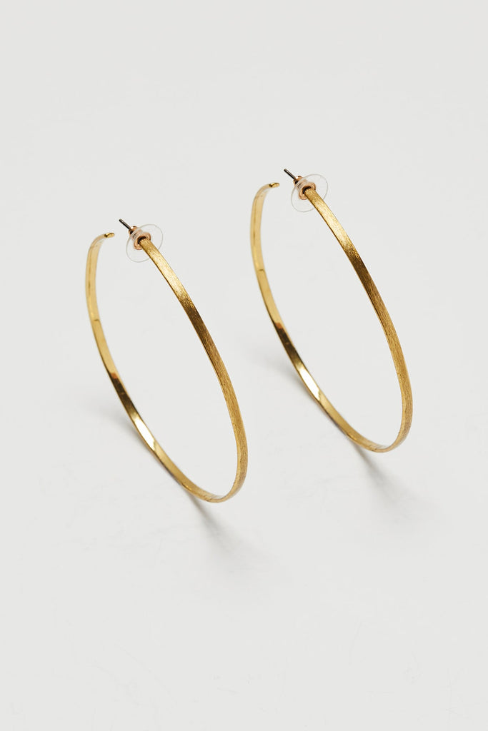 +Beryll Thabisa Medium Hoop Earrings - +Beryll Worn By Good People