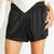 Awar Silk Shorts | Black