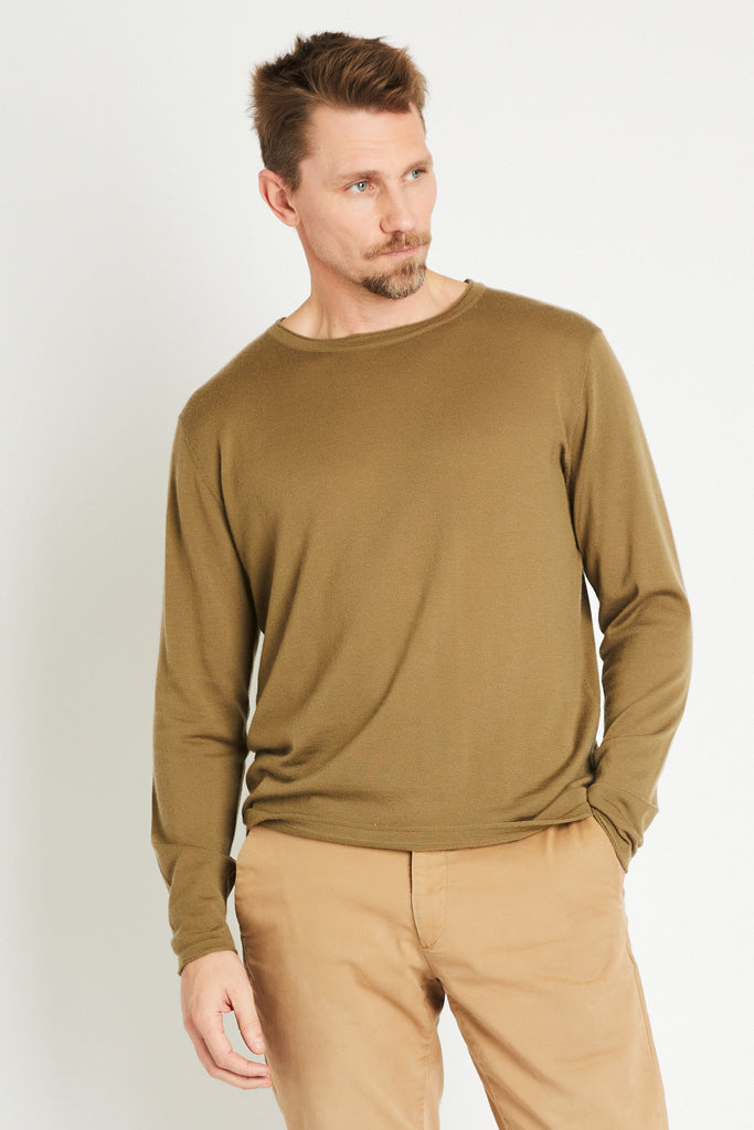 +Beryll Charles Cashmere Sweater | Wood