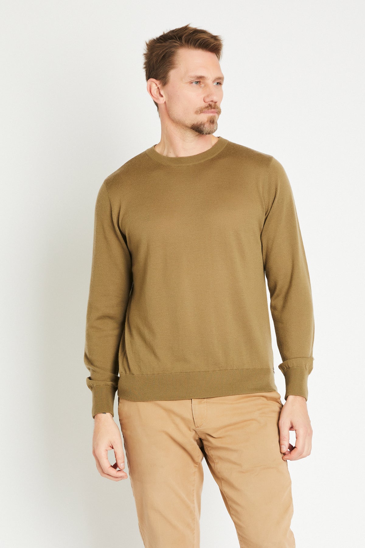 + Beryll Enzo Cashmere Sweater | Wood - + Beryll Enzo Cashmere Sweater | Wood