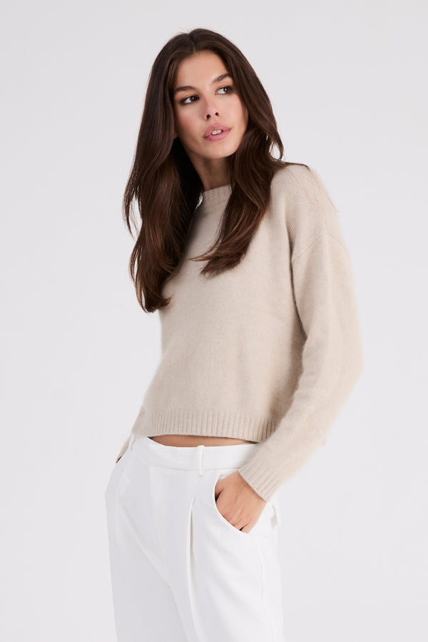 + Beryll Holly Cashmere Sweater | Shell Beach