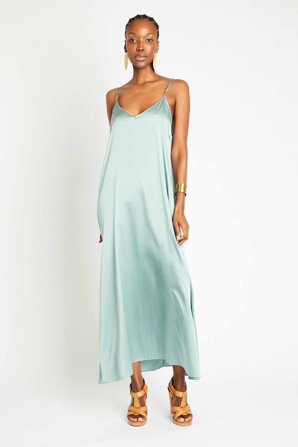 + Beryll Julie Silk Maxi Dress