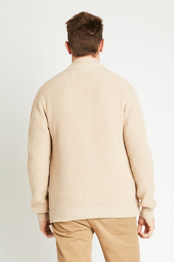 + Beryll Spencer Cashmere Cardigan | Stone