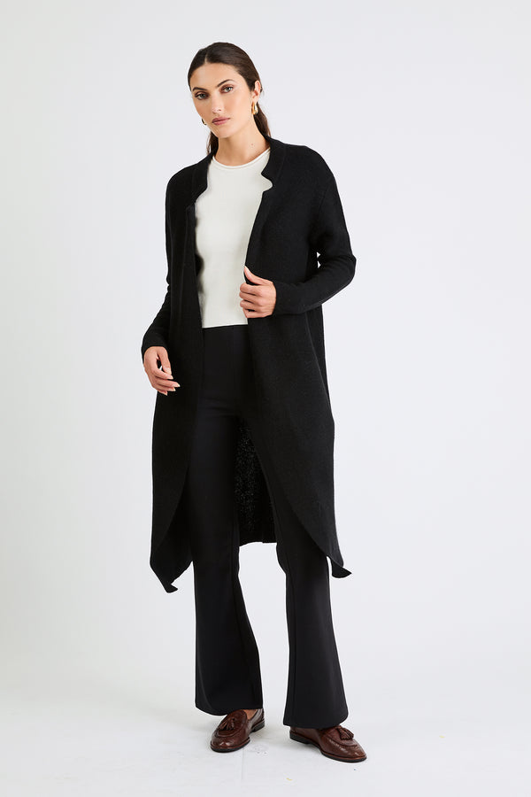 + Beryll Wren Cashmere Coat | Black