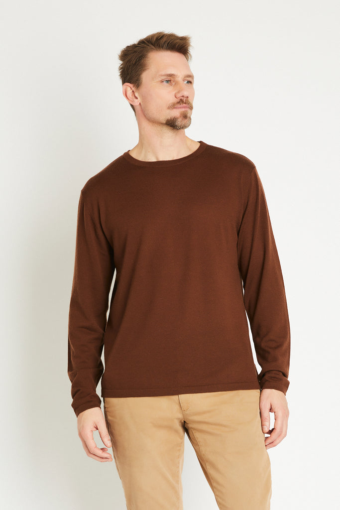 +Beryll Yury Cashmere Sweater | Chocolate