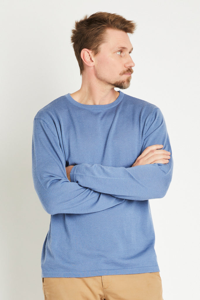 +Beryll Yury Cashmere Sweater | Juicy Blue