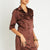 + Beryll Yves Silk Dress | Chocolate