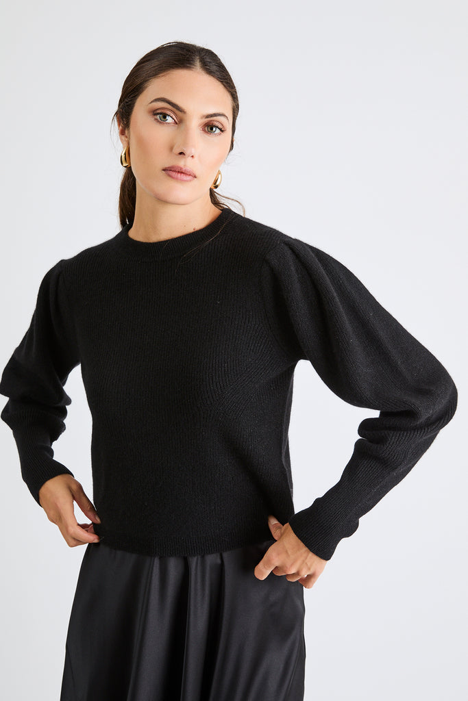 + Beryll Elsie Cashmere Sweater | Black