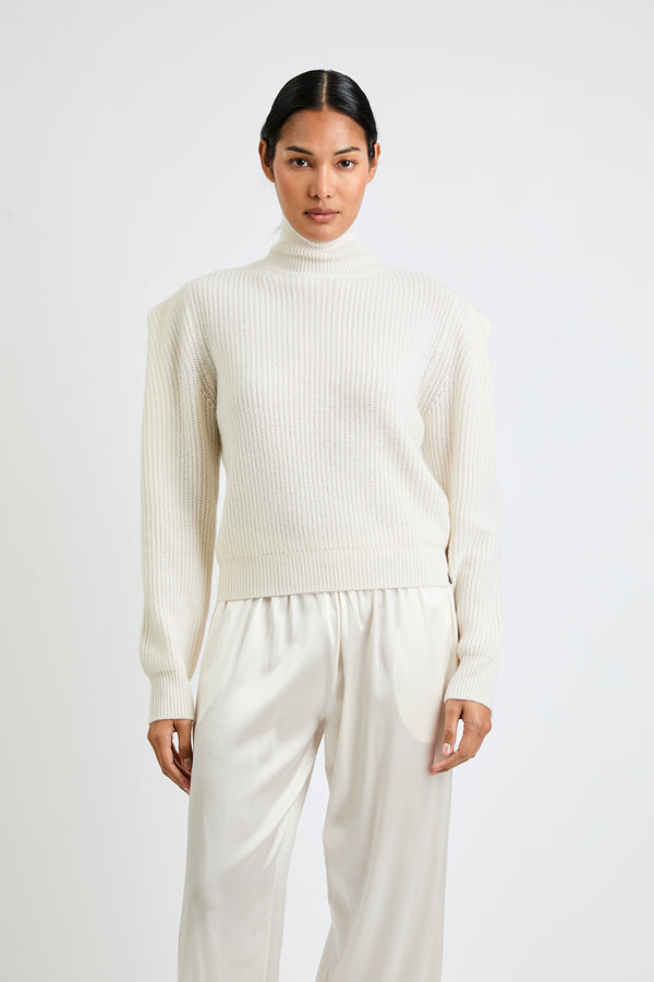 + Beryll Pamela Cashmere Sweater | Winter White