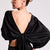 Ali Silk Wrap Top | Black - +Beryll Worn By Good People