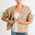 Anita Cashmere Cropped Cardigan | Latte - +Beryll Worn By Good People
