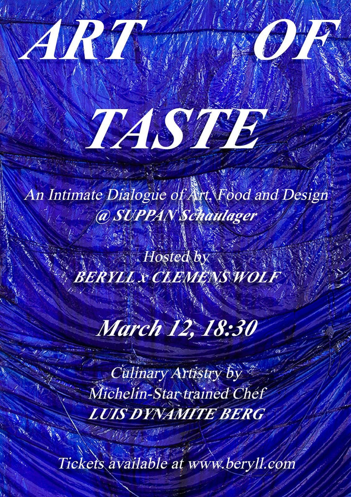 Art of Taste Dinner x Clemens Wolf - +Beryll Worn By Good People