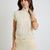 + Beryll Anne Cashmere Cap Sleeve Top | Ivory - +Beryll Worn By Good People