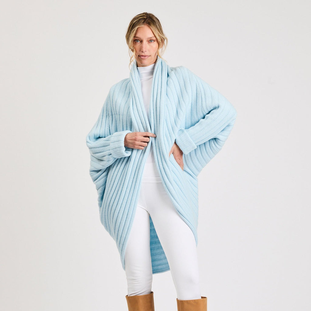 + Beryll Ava Cardigan | Ice Blue - +Beryll Worn By Good People
