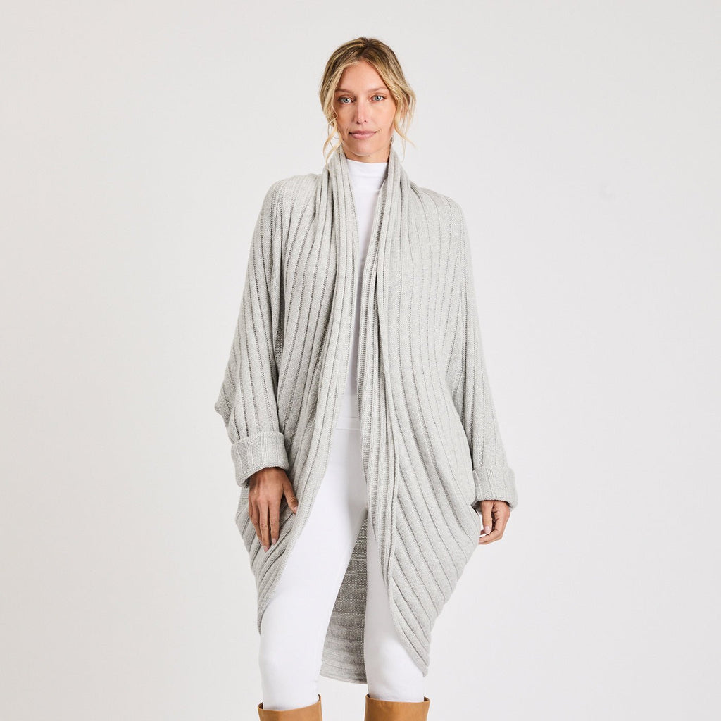 + Beryll Ava Cardigan | Misty Gray - +Beryll Worn By Good People