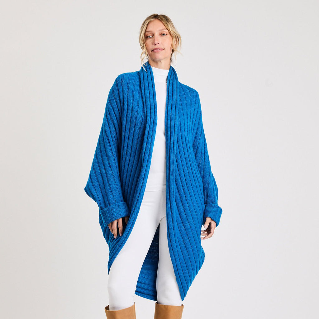 + Beryll Ava Cardigan | Slate Blue - +Beryll Worn By Good People