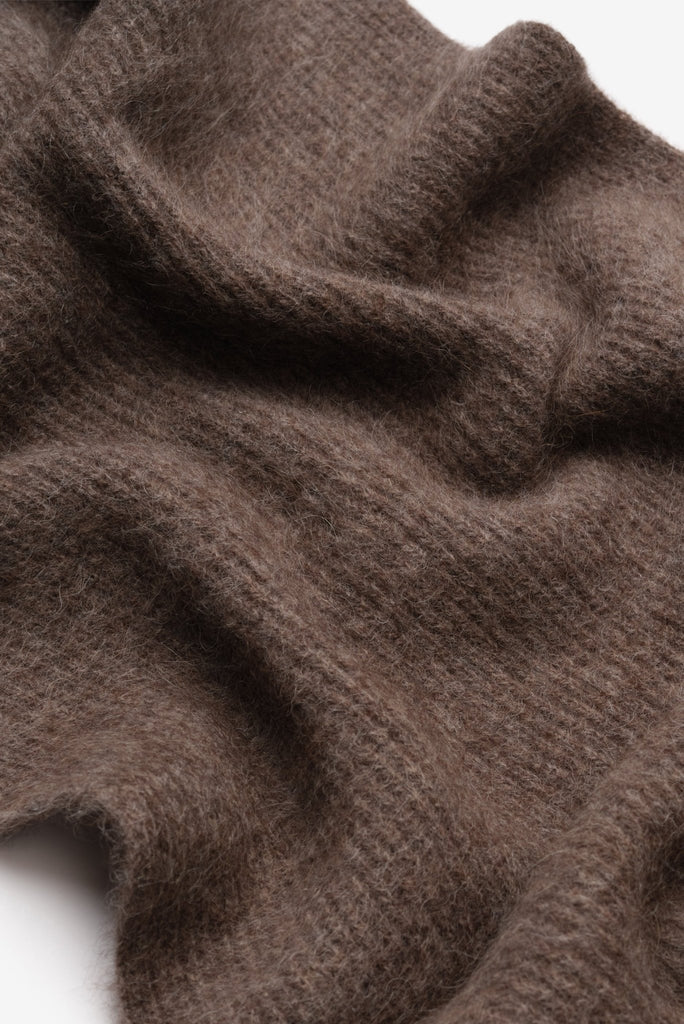 + Beryll Brushed Cashmere Scarf | Mocha - +Beryll Worn By Good People