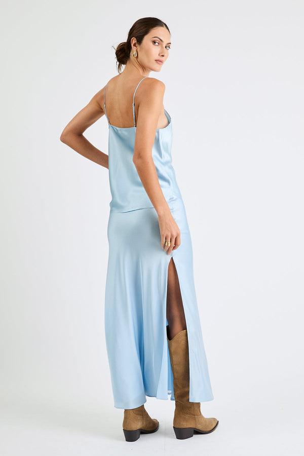 + Beryll Cami Silk Top | Baby Blue - +Beryll Worn By Good People
