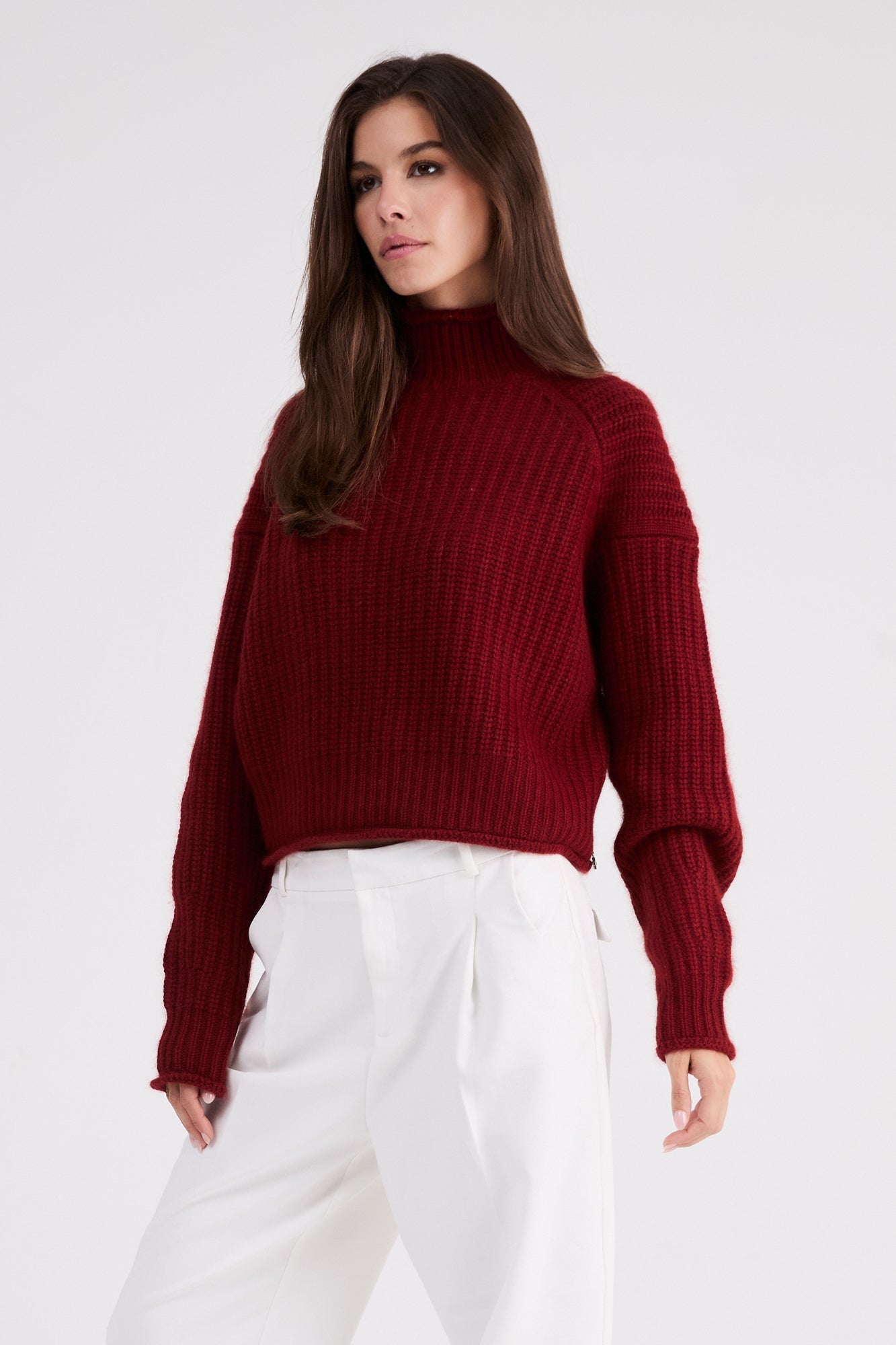 + Beryll Carole Cashmere Sweater | Cranberry - + Beryll Carole Cashmere Sweater | Cranberry - +Beryll Worn By Good People