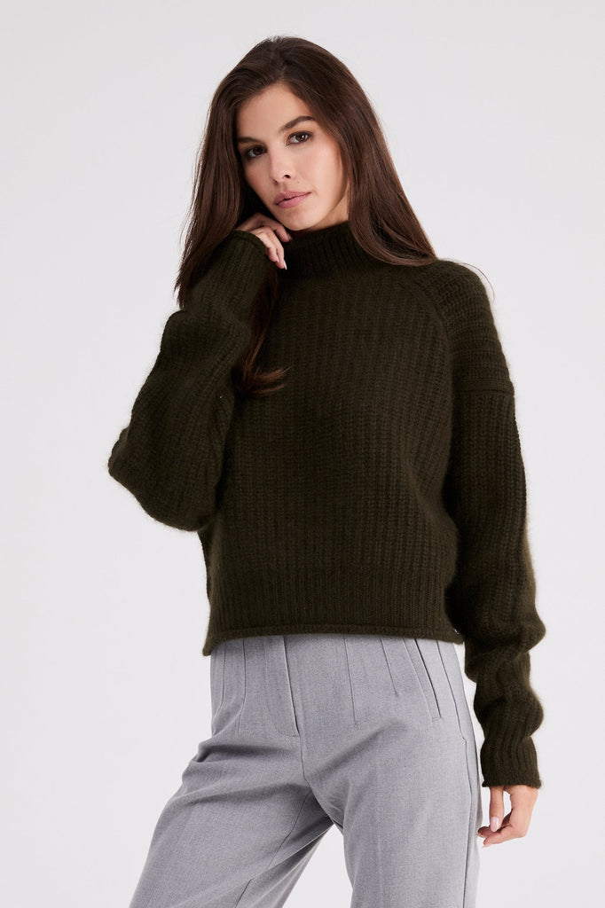 Beryll Carole Cashmere Sweater Kelp +Beryll Worn By Good