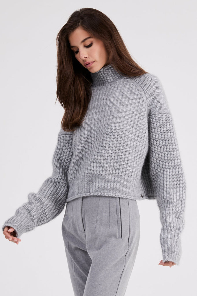 + Beryll Carole Cashmere Sweater | Pebble Gray - +Beryll Worn By Good People