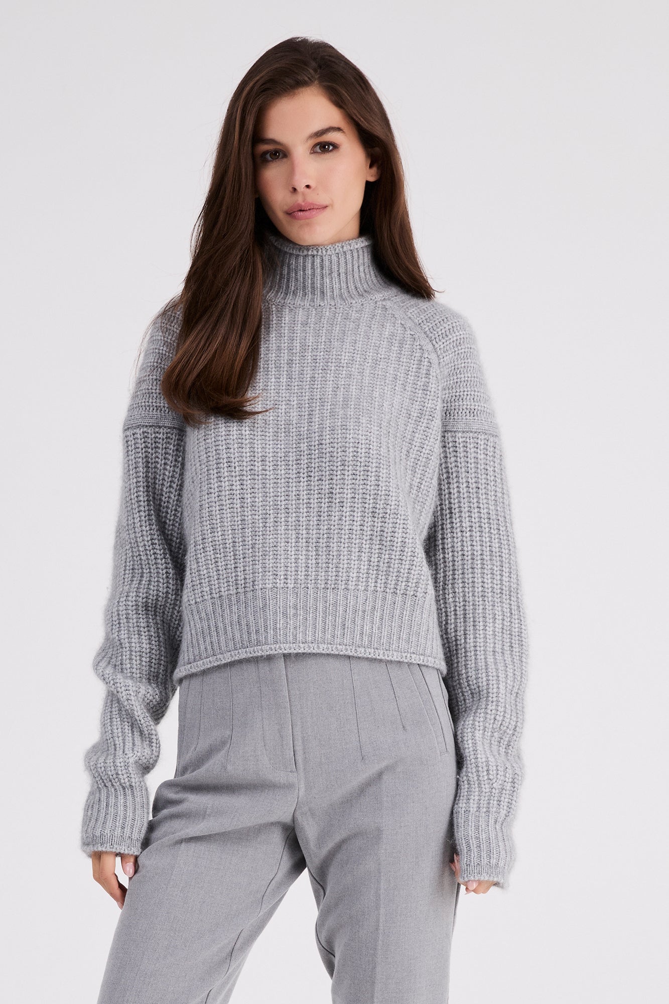 + Beryll Carole Cashmere Sweater | Pebble Gray - + Beryll Carole Cashmere Sweater | Pebble Gray - +Beryll Worn By Good People