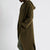 Vivian Cashmere Coat with Hood | Kelp Green