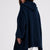 + Beryll Cashmere Cropped Coat with Hood | Navy - +Beryll Worn By Good People