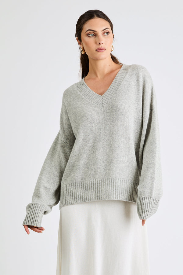 + Beryll Clyde Cashmere Sweater | Oxford - +Beryll Worn By Good People