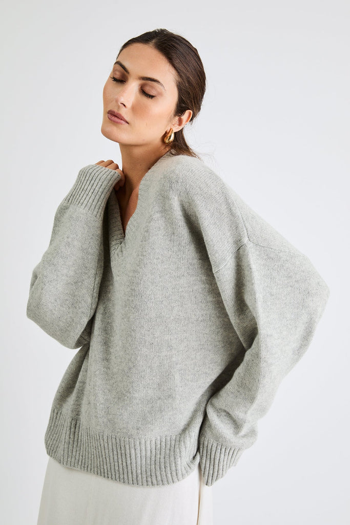 + Beryll Clyde Cashmere Sweater | Oxford - +Beryll Worn By Good People