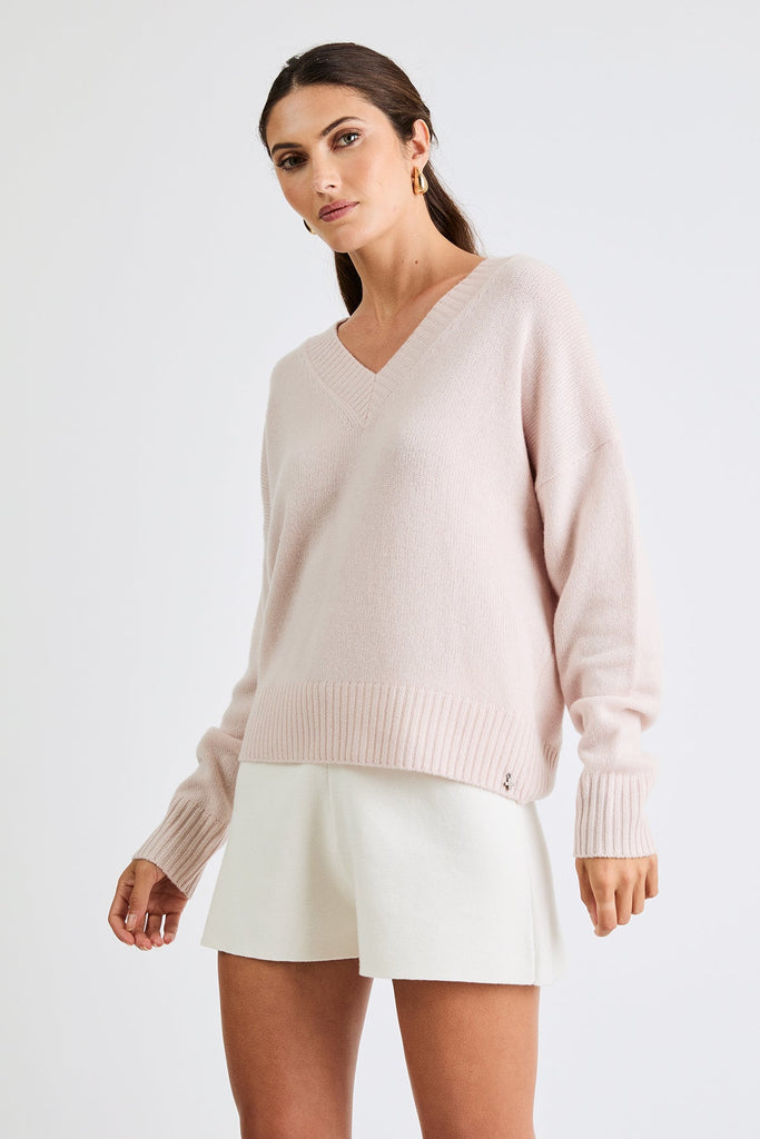 + Beryll Clyde Cashmere Sweater | Pale Pink - +Beryll Worn By Good People