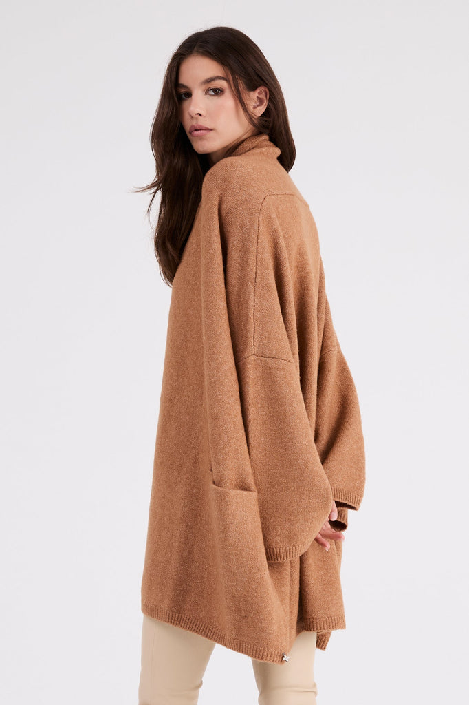 + Beryll Cocoon Cardigan | Cinnamon - +Beryll Worn By Good People