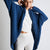 + Beryll Cocoon Cashmere Cardigan | Classic Blue - +Beryll Worn By Good People
