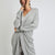 + Beryll Debbie Long Silk Cashmere Cardigan | Oyster - +Beryll Worn By Good People