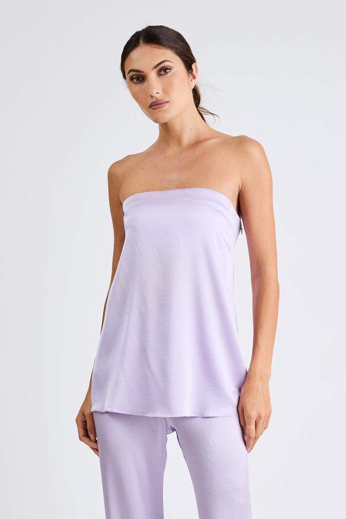 +Beryll Elsa Top | Pale Lavender - +Beryll Worn By Good People