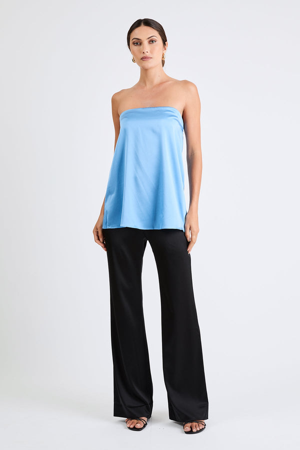 +Beryll Elsa Top | Powder Blue - +Beryll Worn By Good People