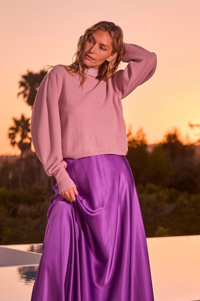 + Beryll Elsie Cashmere Sweater | Lilac - +Beryll Worn By Good People