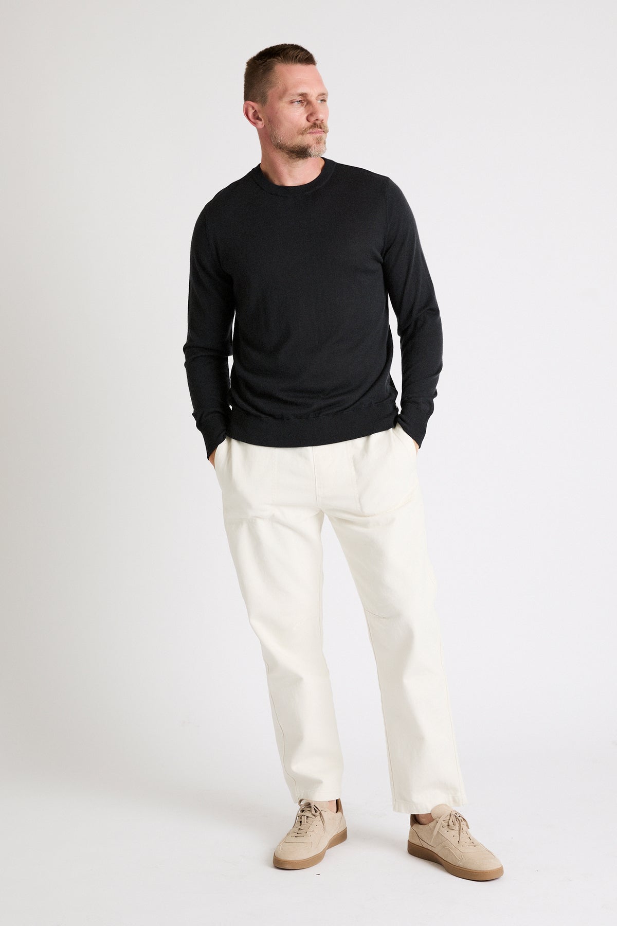 + Beryll Enzo Cashmere Sweater | Black - +Beryll Enzo Cashmere Sweater | Black - +Beryll Worn By Good People