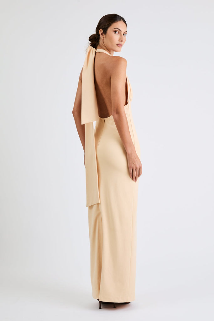 +Beryll Gina Dress | Peach - +Beryll Worn By Good People