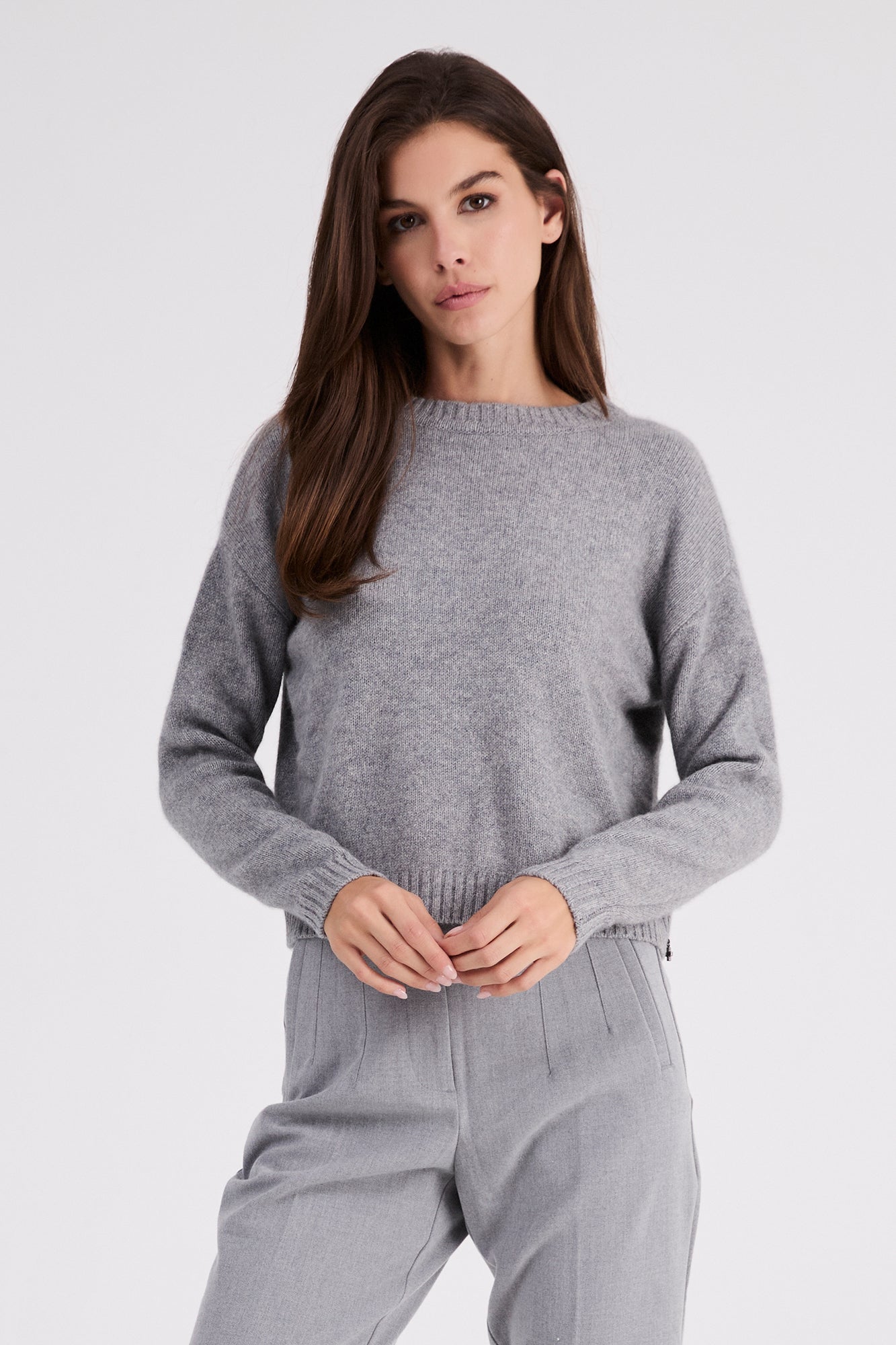 + Beryll Holly Cashmere Sweater | Pebble Gray - + Beryll Holly Cashmere Sweater | Pebble Gray - +Beryll Worn By Good People