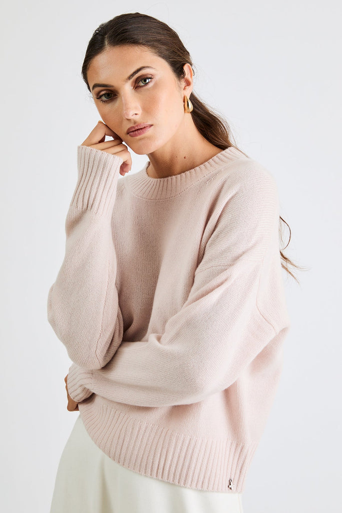 + Beryll Laurie Cashmere Sweater | Pale Pink - +Beryll Worn By Good People