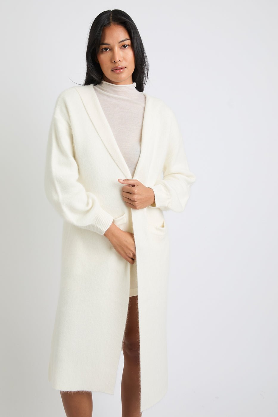 + Beryll Lucia Cashmere Coat | Ivory - + Beryll Lucia Cashmere Coat | Ivory - +Beryll Worn By Good People