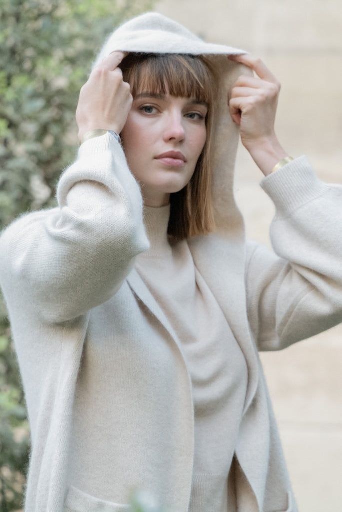 + Beryll Lucia Cashmere Coat | Sand - +Beryll Worn By Good People