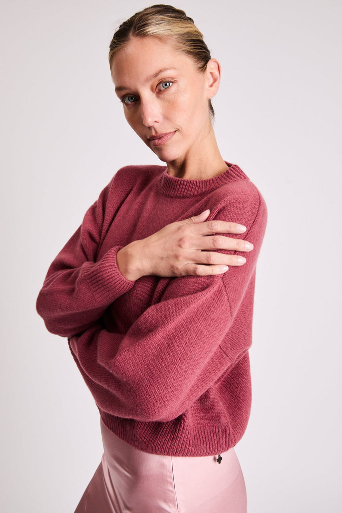 + Beryll Madison Cashmere Sweater | Rosewood - +Beryll Worn By Good People