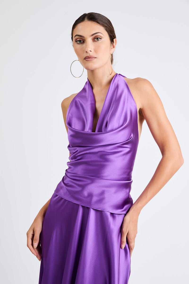 +Beryll Marina Top | Electric Purple - +Beryll Worn By Good People