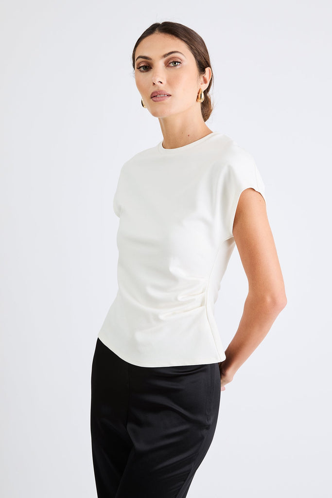 +Beryll Marta Top | Chalk - +Beryll Worn By Good People